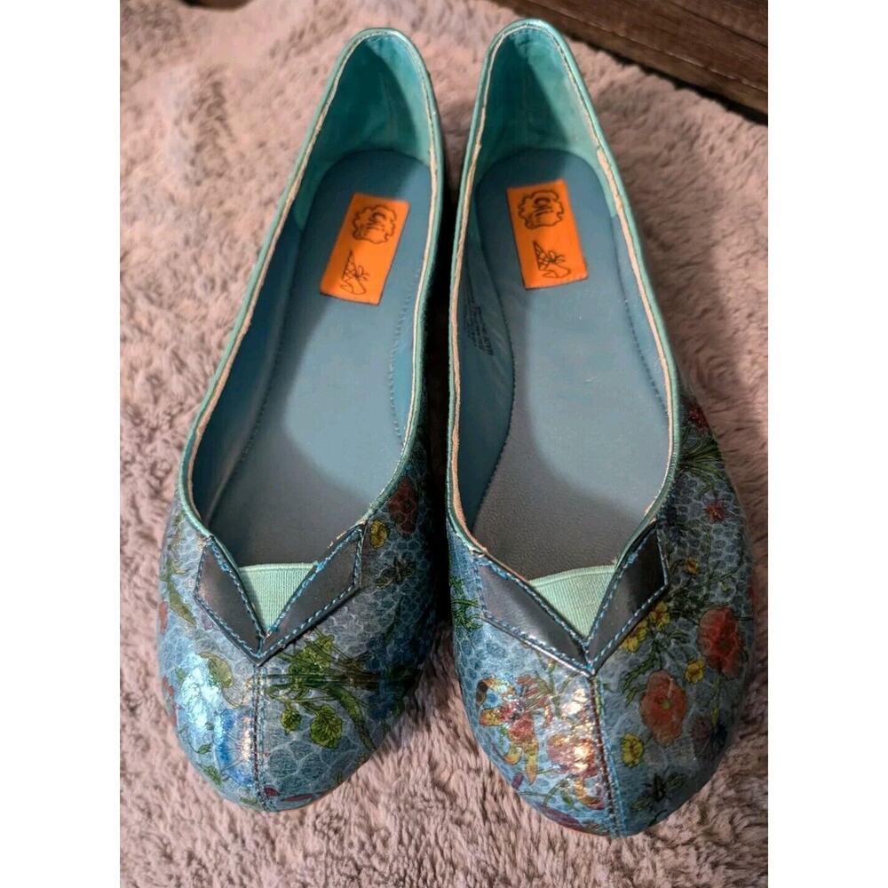 CHI By Falchi Floral Ballet Flats